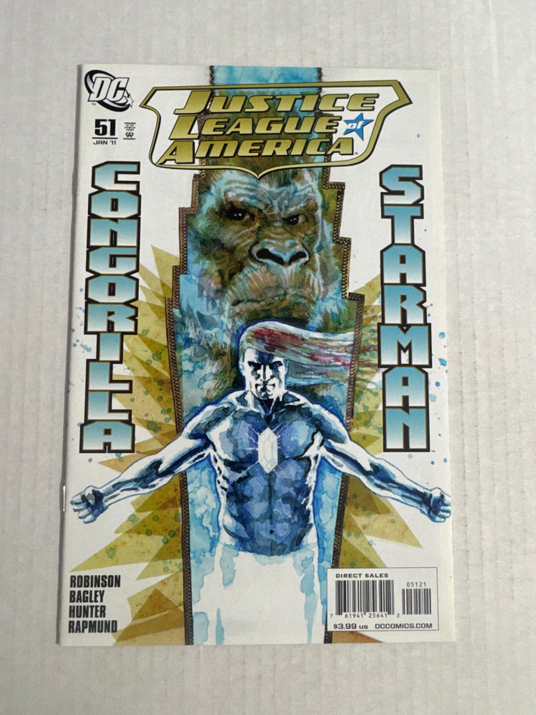 JUSTICE LEAGUE OF AMERICA #51 Vol 2 NM 1:10 David Mack Variant