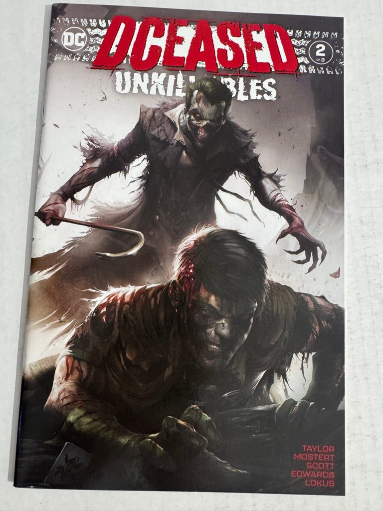 DCEASED Unkillables #2 NM Francesco Mattina Store Exclusive Variant