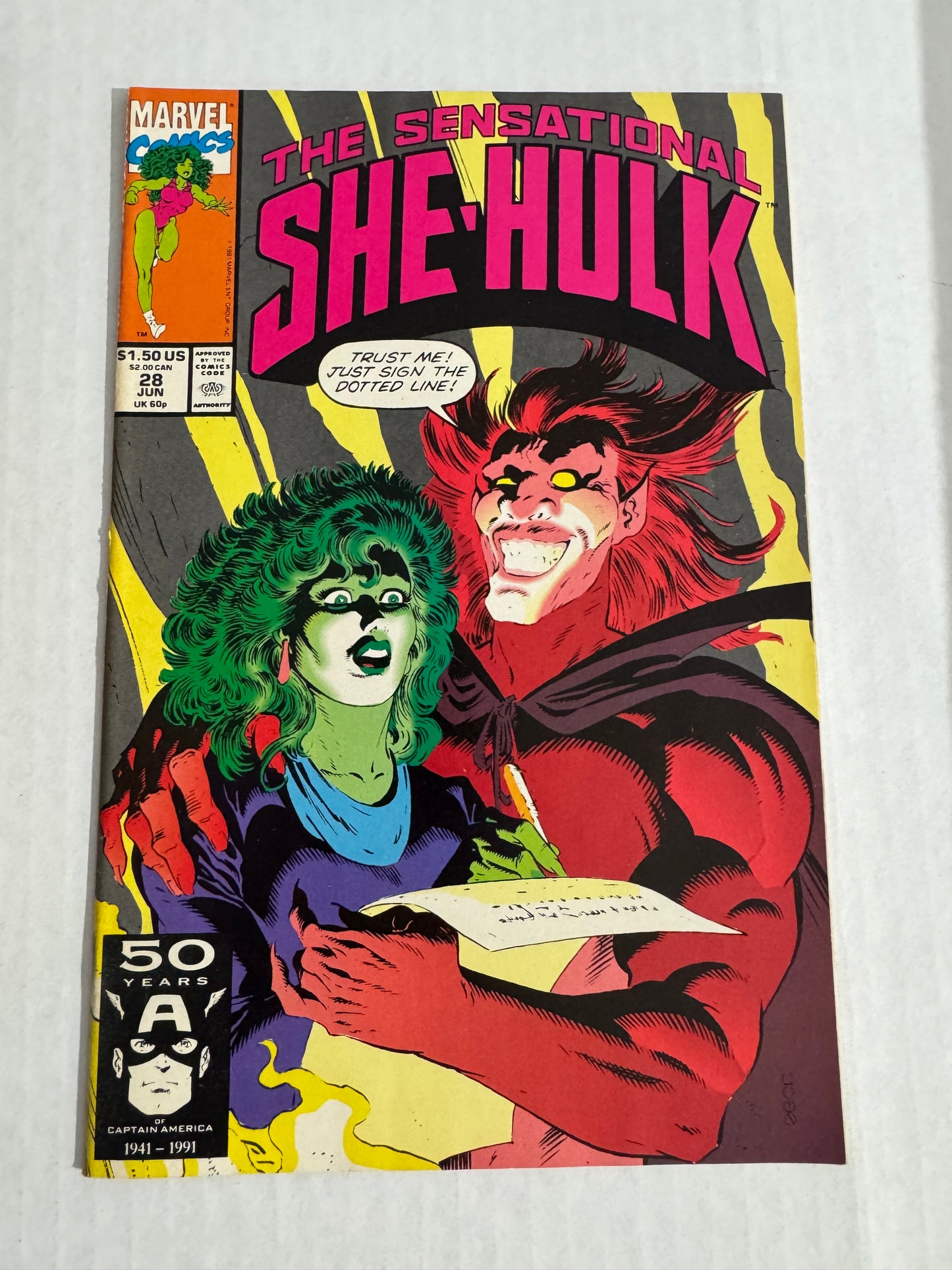 SENSATIONAL SHE-HULK #28 VF/NM