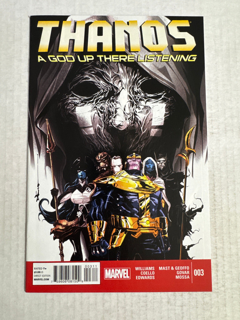 THANOS A God Up There Listening #3 NM Dustin Nguyen Cover