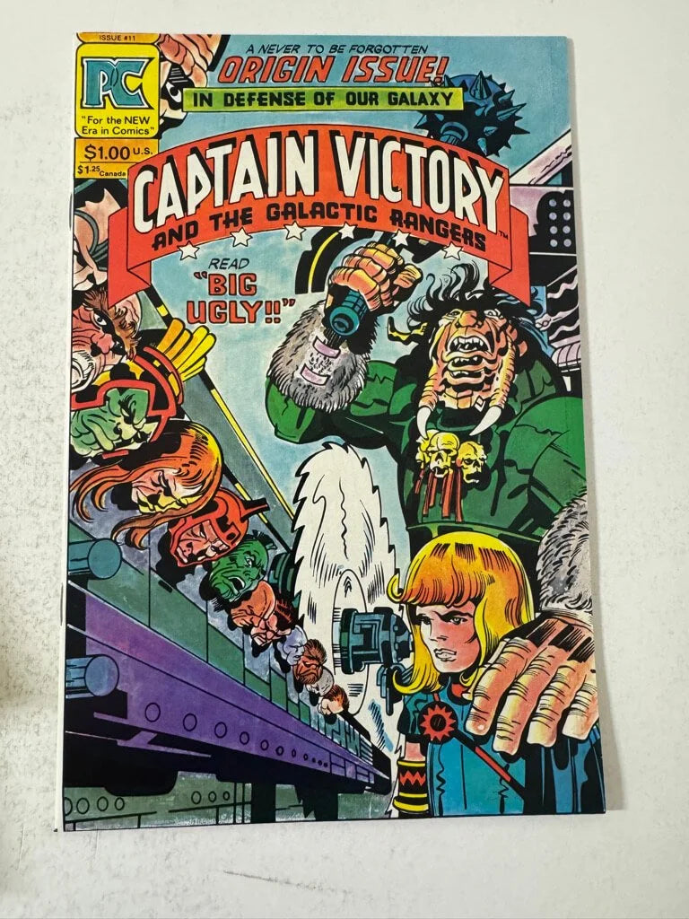 CAPTAIN VICTORY AND THE GALACTIC RANGERS #11 Jack Kirby Cover