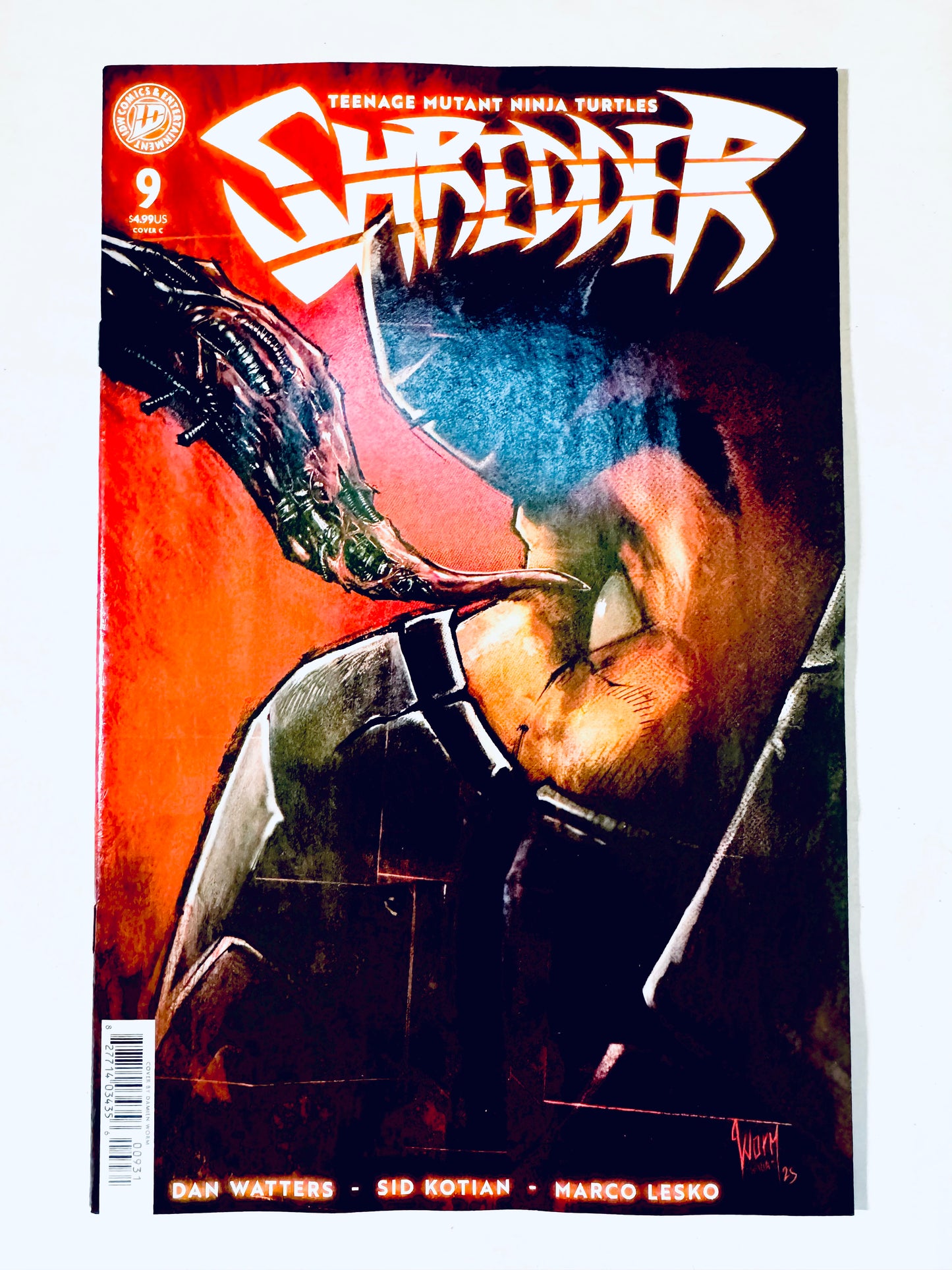 TEENAGE MUTANT NINJA TURTLES: SHREDDER #9 NM CVR C