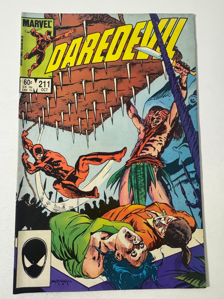 DAREDEVIl #211 VF+