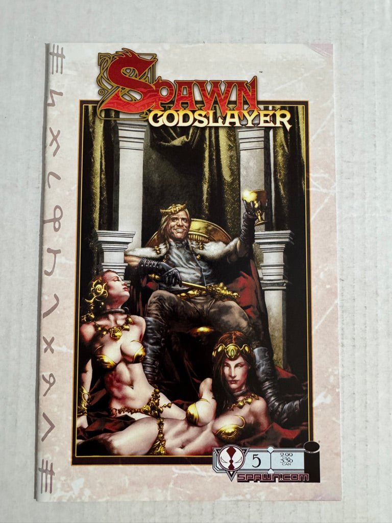 SPAWN GODSLAYER #5 VF/NM Jay Anacleto Cover