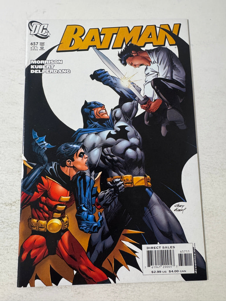 BATMAN #657 NM- Andy Kubert Cover