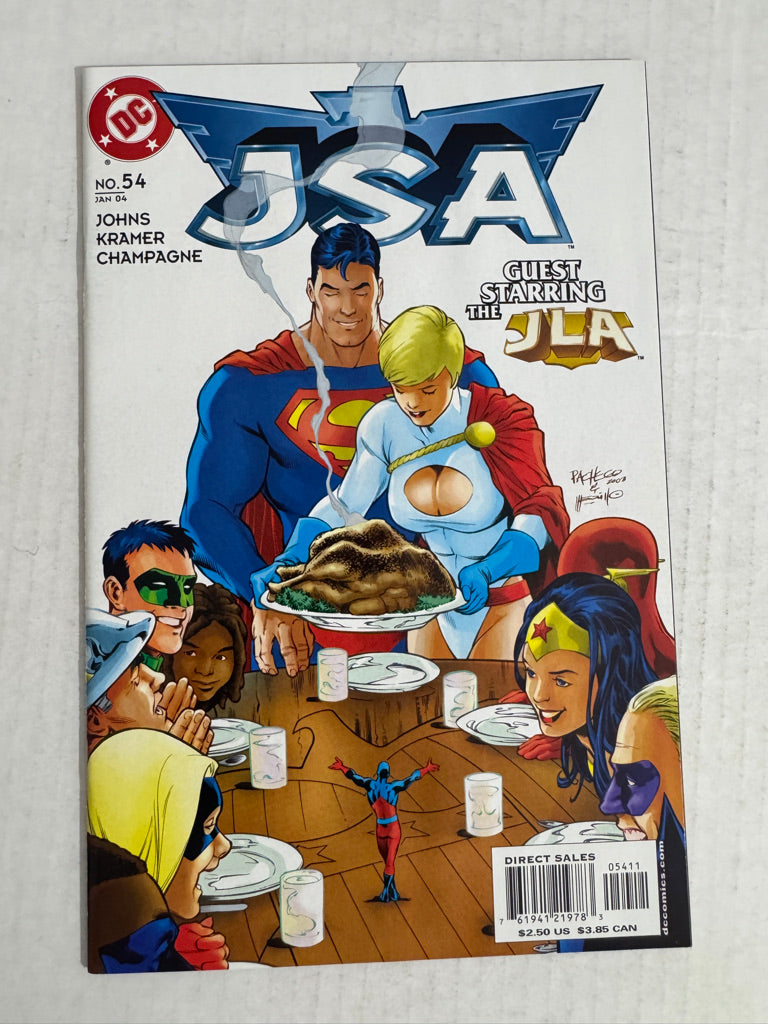 JSA #54 NM Carlos Pacheco Cover
