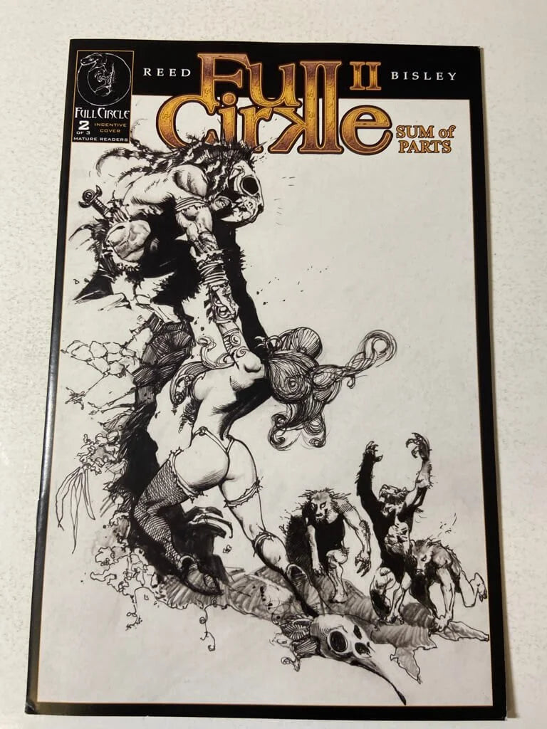 FULL CIRCLE II Sum of Parts #2 VF/NM 1:10 Simon Bisley Variant