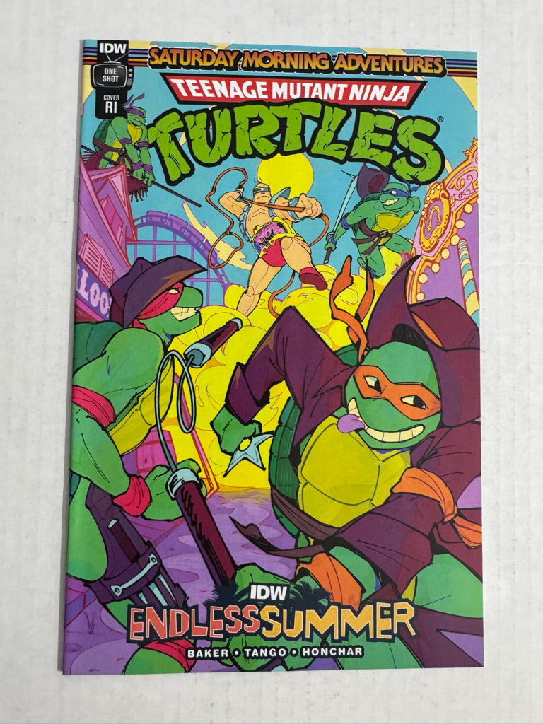 TEENAGE MUTANT NINJA TURTLES SATURDAY MORNING ADVENTURES ENDLESS SUMMER NM 1:25 Variant