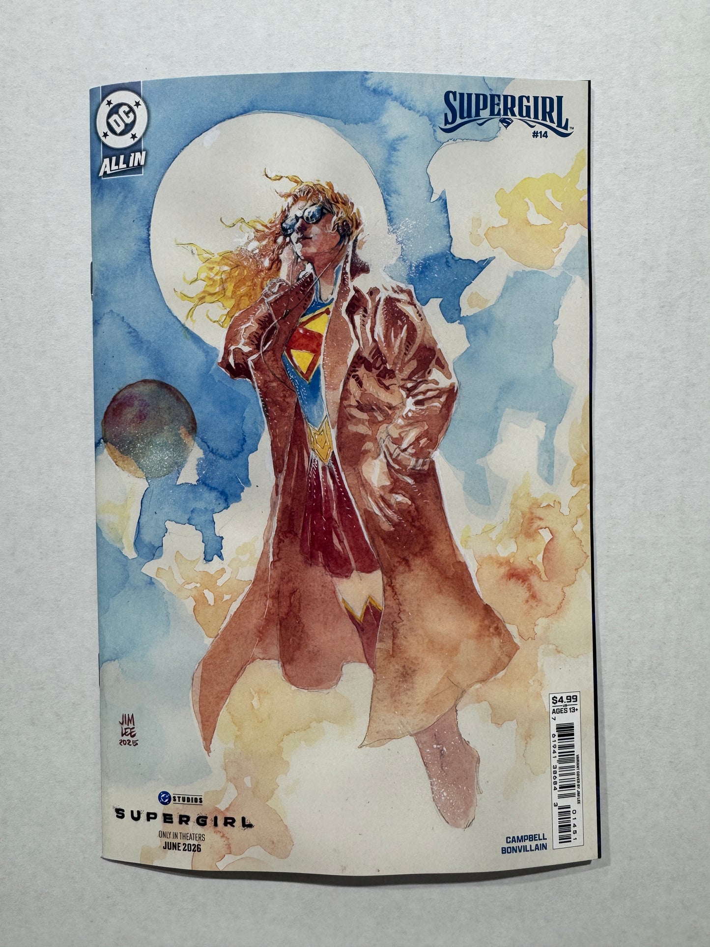 SUPERGIRL #14 NM Jim Lee Variant