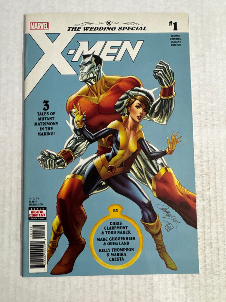 X-MEN THE WEDDING SPECIAL #1 NM 2nd Print J Scott Campebll Variant