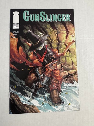 GUNSLINGER SPAWN #37 NM Bret Booth Cover