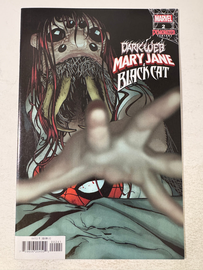 MARY JANE & BLACK CAT #2 NM Adam Hughes Demonized Variant