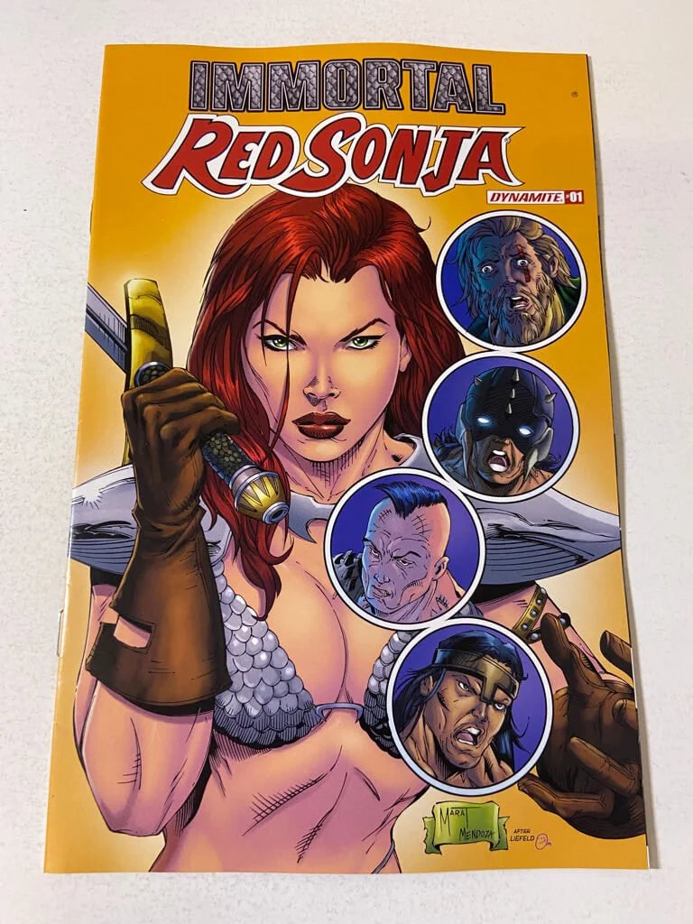 IMMORTAL RED SONJA #1 NM Marat Mychaels Homage Variant