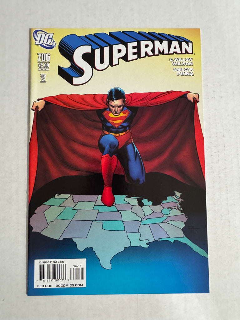 SUPERMAN #706 NM John Cassaday Cover
