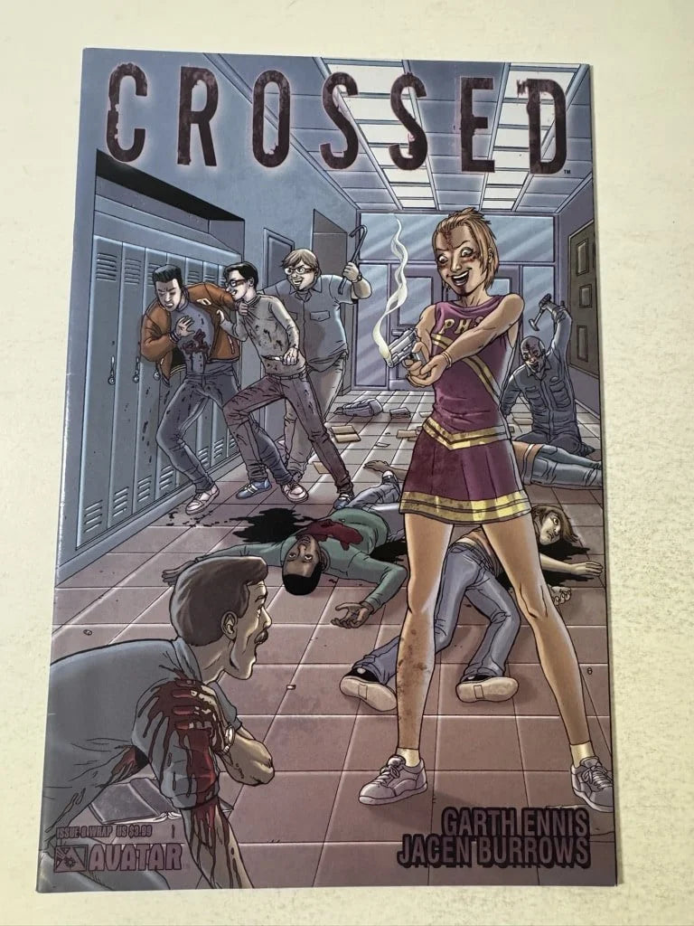 CROSSED #8 NM- Jacen Burrows Wrap Variant