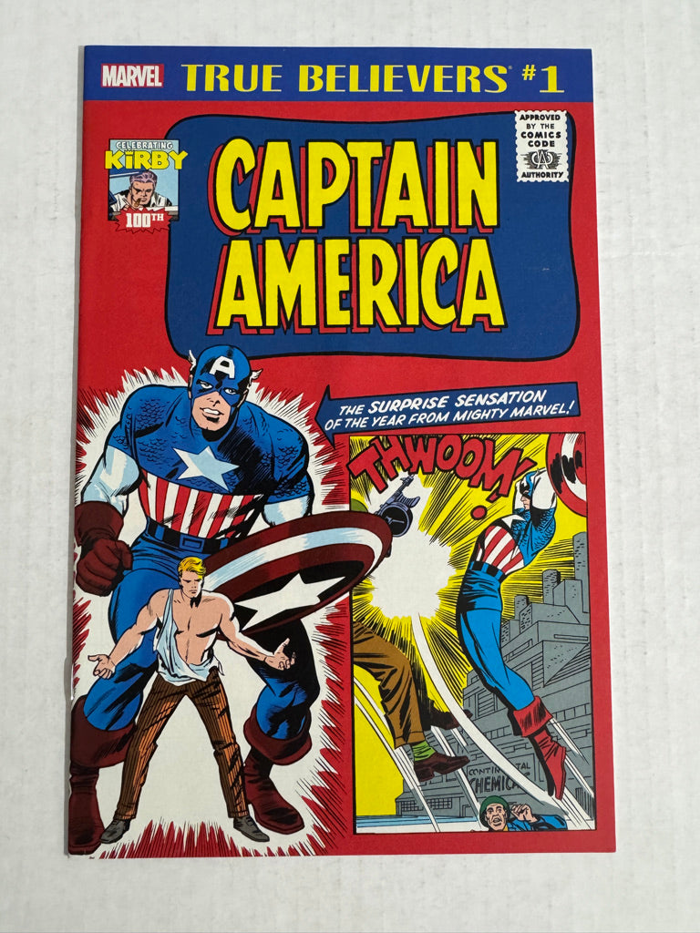 CAPTAIN AMERICA #1 NM True Believers Variant