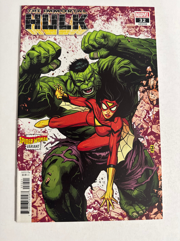 IMMORTAL HULK #32 NM Zircher Variant