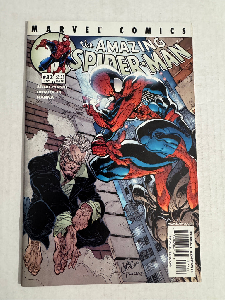 AMAZING SPIDER-MAN #33 Vol 2 NM J Scott Campbell Cover