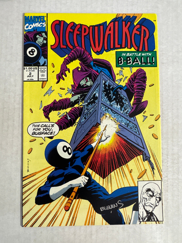 SLEEPWALKER #2 VF+ SIGNED by Bret Blevins 1ST APPEARANCE