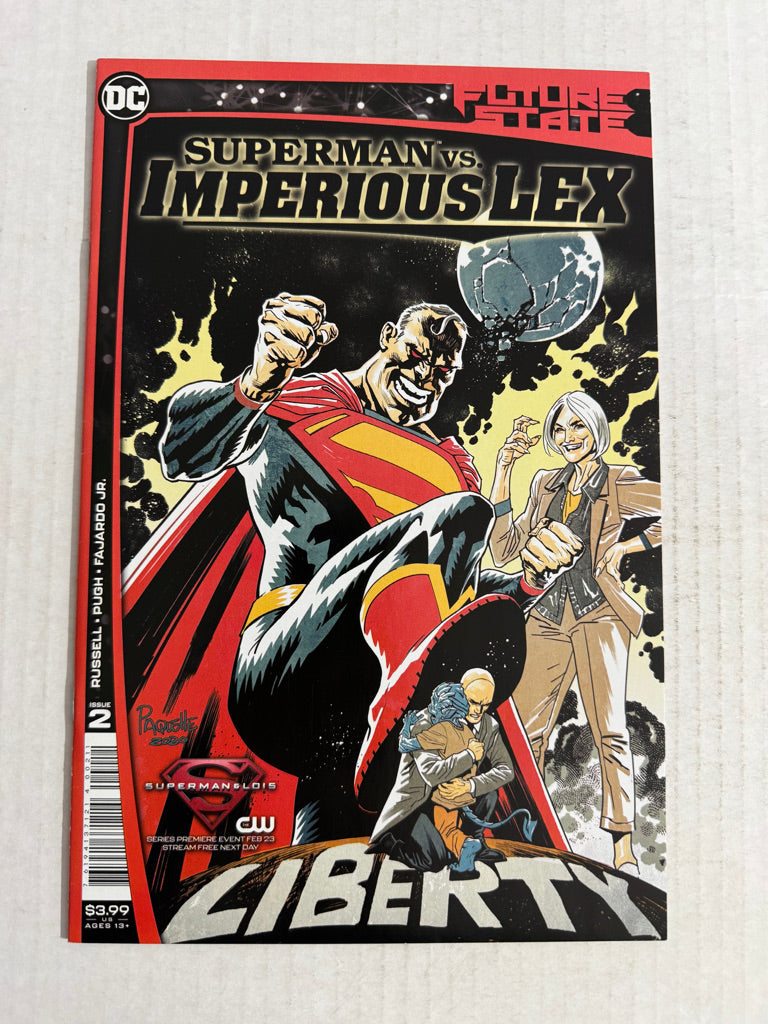 FUTURE SUPERMAN VS IMPERIOUS LEX #2 NM Yanick Paquette Cover