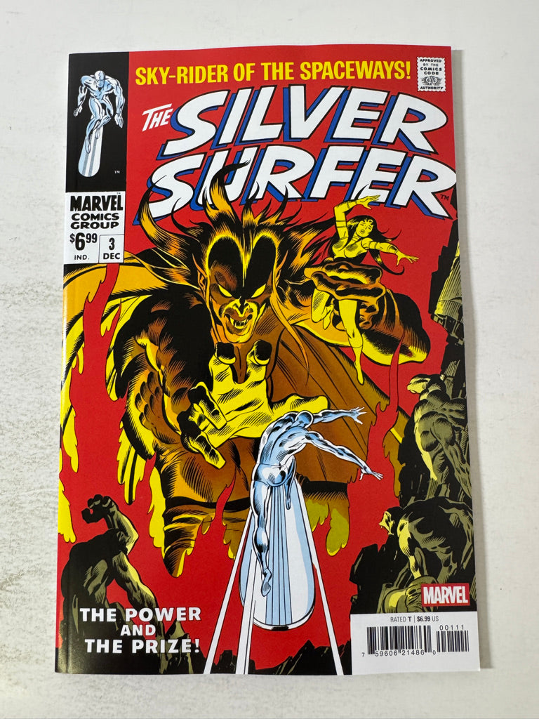 SILVER SURFER #3 NM Facsimile