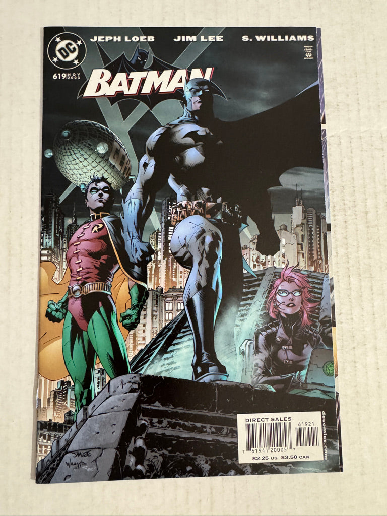 BATMAN #619 NM- Hero Jim Lee Gatefold Variant 1ST APPEARANCE