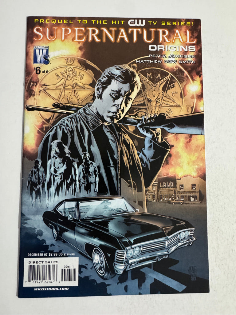 SUPERNATURAL Origins #6 VF/NM JG Jones Cover