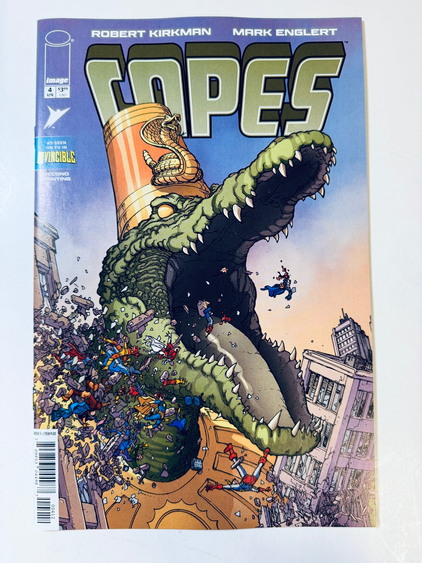CAPES #4 NM 2nd Print Chris Burnham