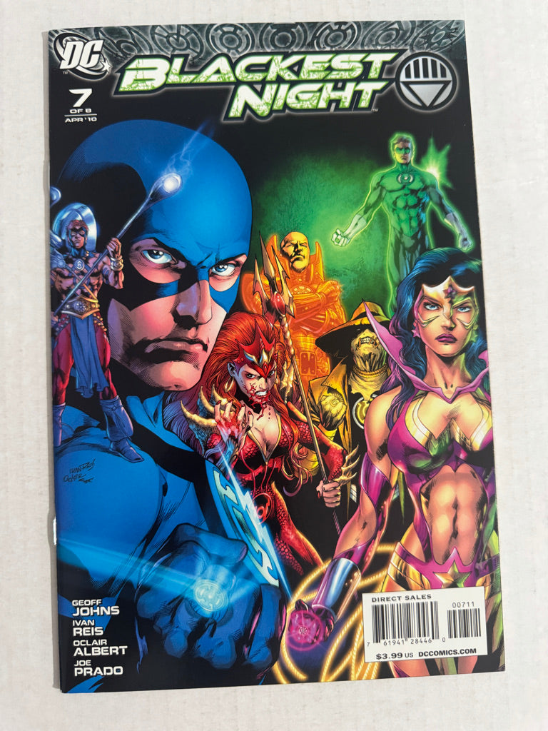 BLACKEST NIGHT #7 1ST APPEARANCE