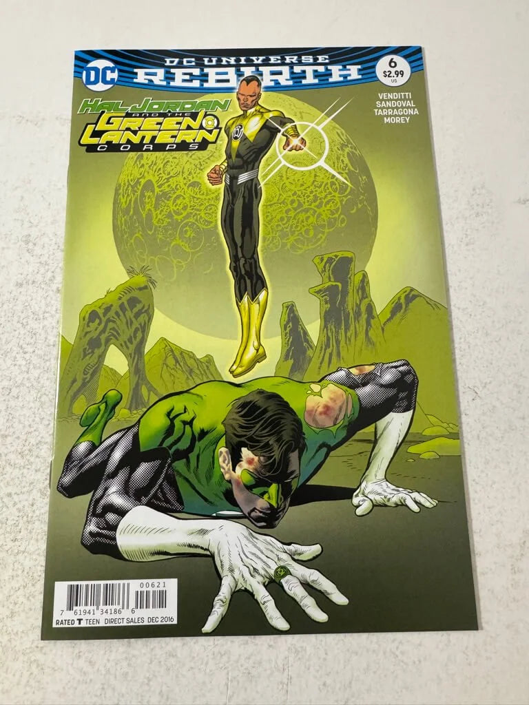 HAL JORDAN AND THE GREEN LANTERNS #6 NM Kevin Nowlan Variant