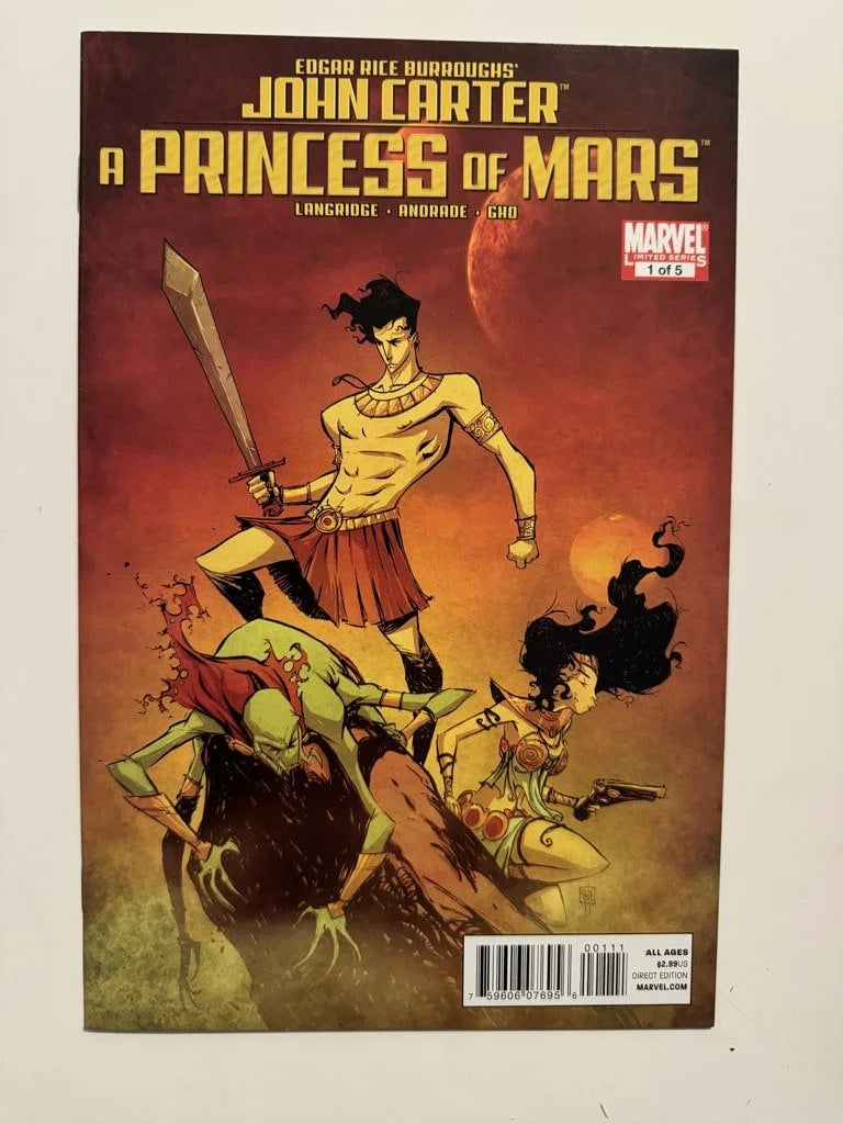 JOHN CARTER A Princess of Mars #1 NM NM Skottie Young Cover