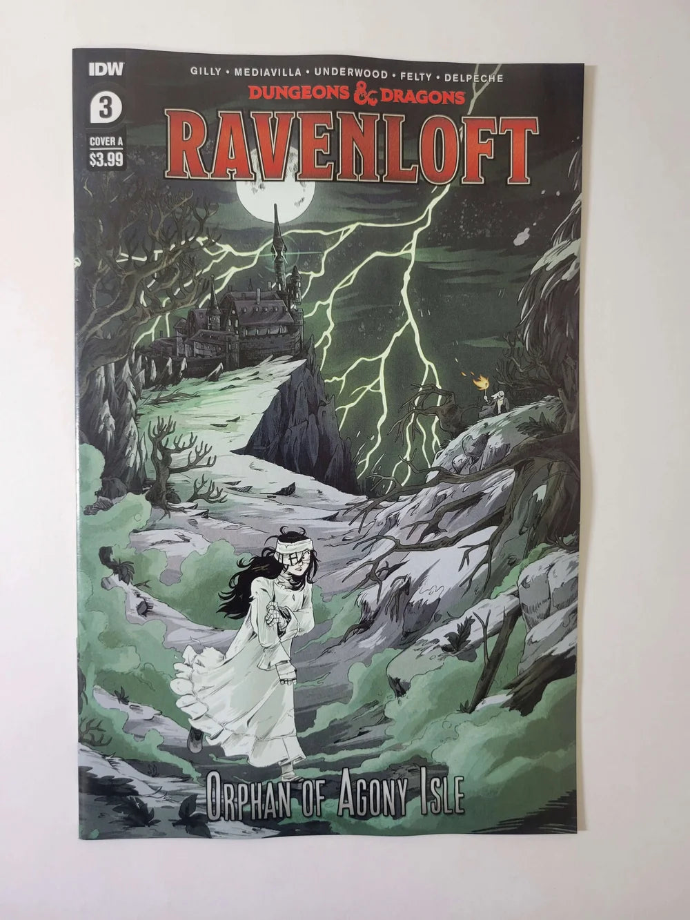 DUNGEONS & DRAGONS RAVENLOFT Orphan of Agony Isle #3 NM