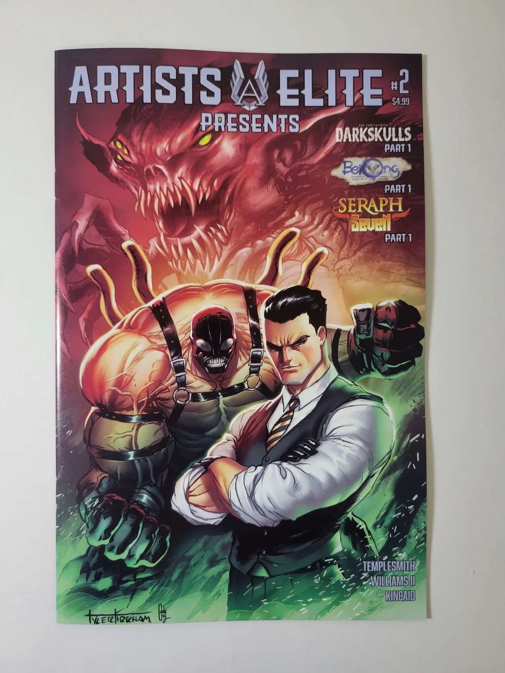 ARTISTS ELITE PRESENTS #2 NM Tyler Kirkham Cover