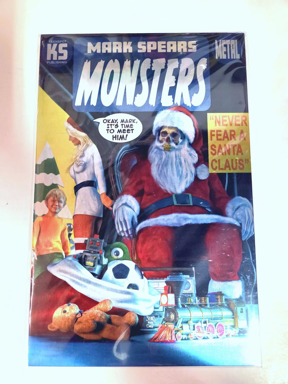 MARK SPEARS MONSTERS #4 NM 2nd Print Metal Homage Variant