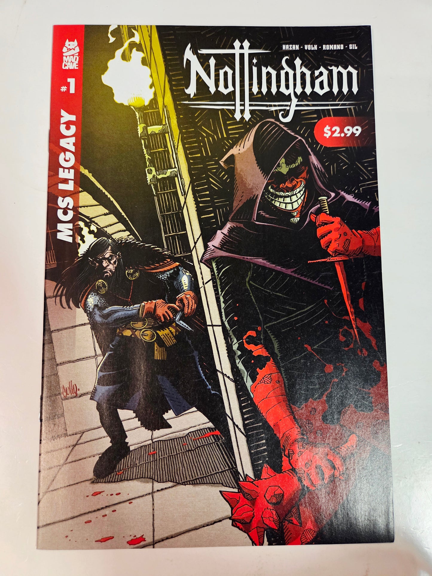 NOTTINGHAM #1 NM Legacy Variant
