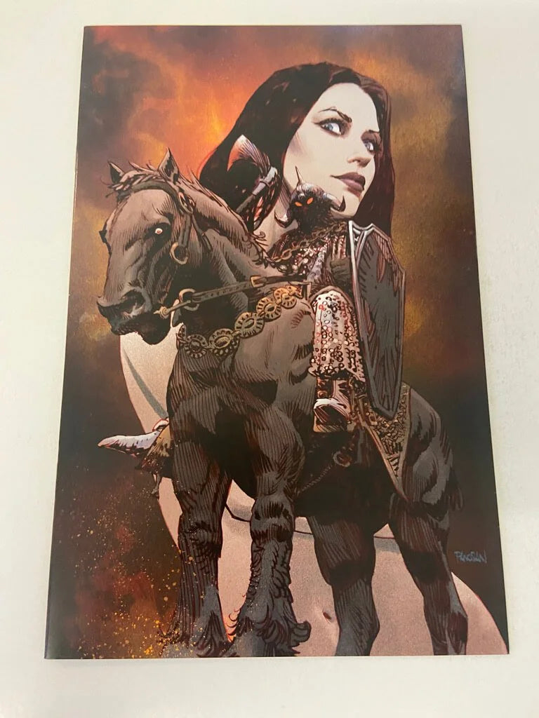FRANK FRAZETTA'S DEATH DEALER #1 NM 1:20 Virgin Dan Panosian Variant (Opus)