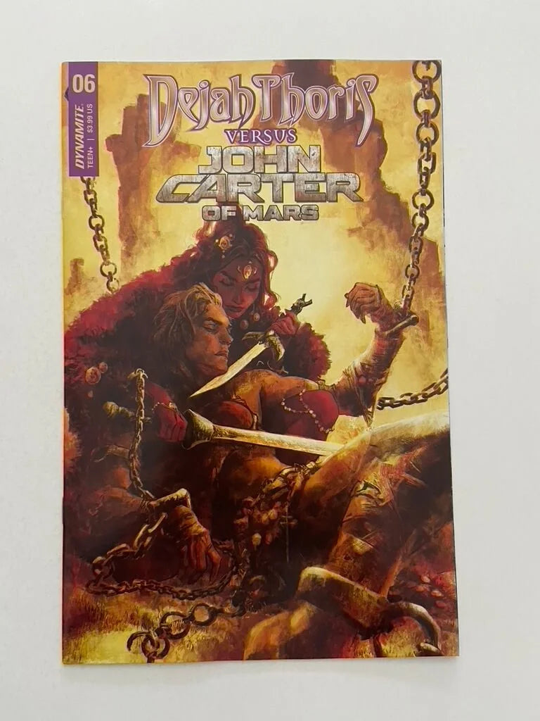 DEJAH THORIS VERSUS JOHN CARTER OF MARS #6 NM Fiumara Variant