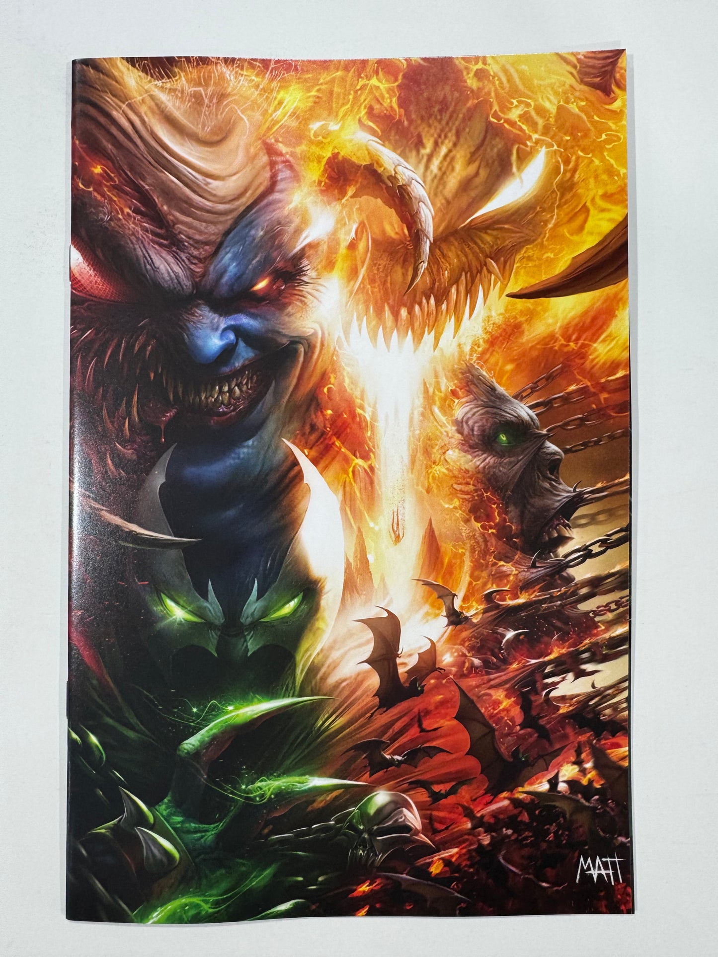 SPAWN #380 NM Cover B Francesco Mattina Virgin Variant