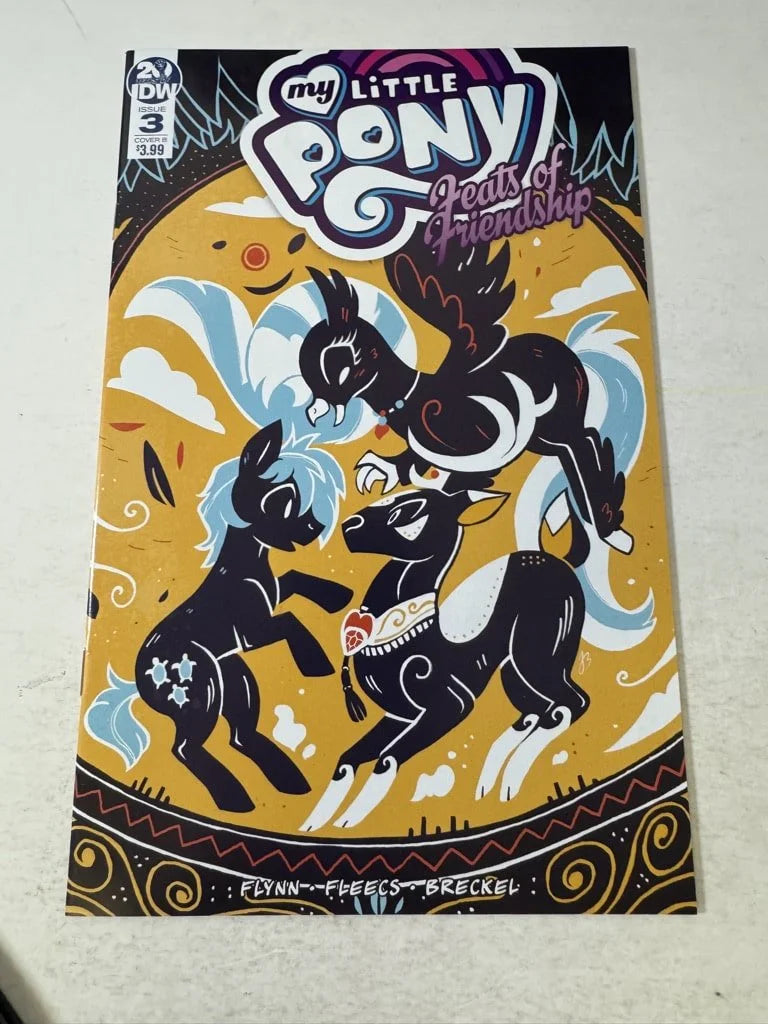 MY LITTLE PONY Feats of Friendship #3 NM B Variant