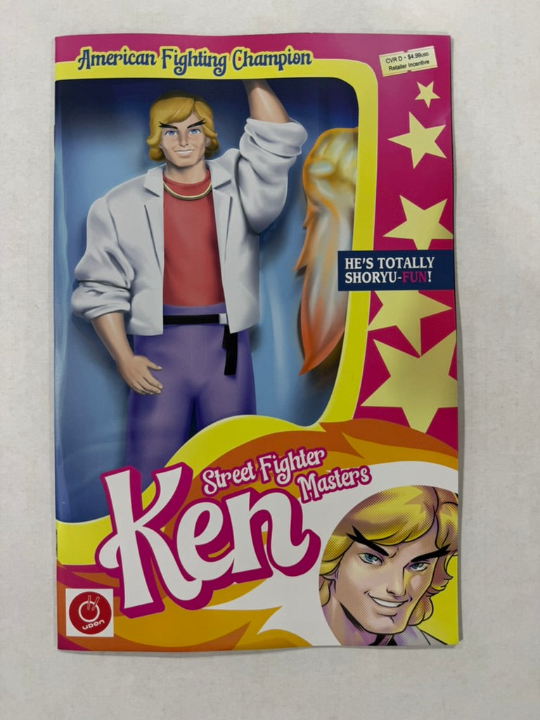 STREET FIGHTER MASTERS: KEN #1 NM Cover D 1:5 Jeffrey 'Chamba' Cruz Variant