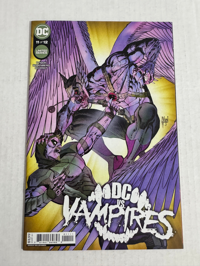 DC VS VAMPIRES #11 NM Guillem March Cover