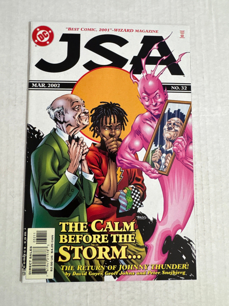 JSA #34 VF/NM Rags Morales Cover