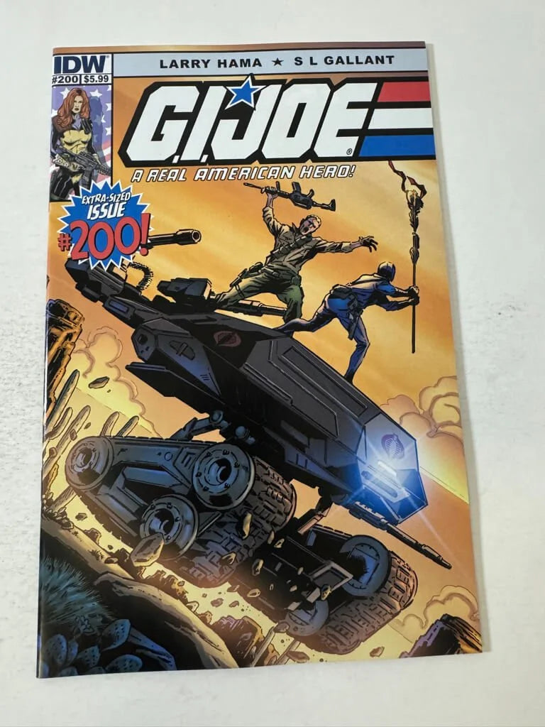 GI JOE A Real American Hero #200 NM-