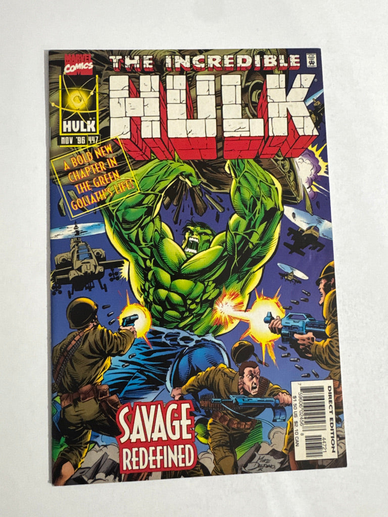 INCREDIBLE HULK #447 NM- Mike Deodato Jr Variant