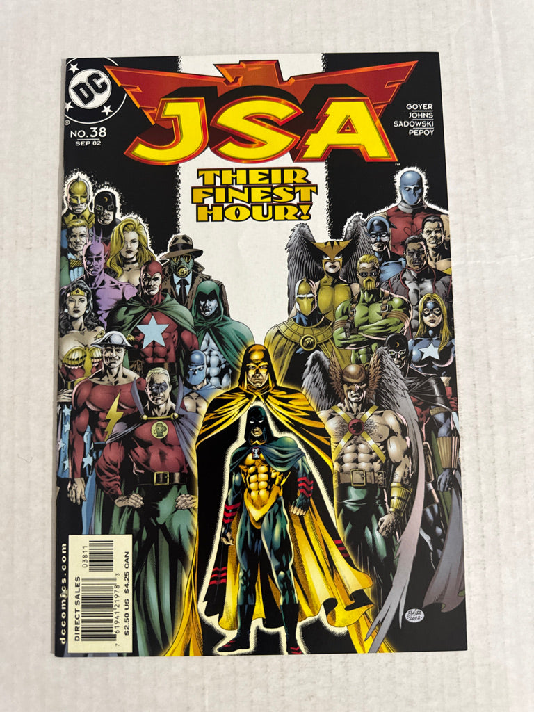 JSA #38 NM Rags Morales Cover