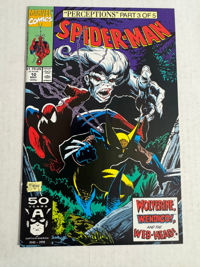 SPIDER-MAN #10 Todd McFarlane Cover