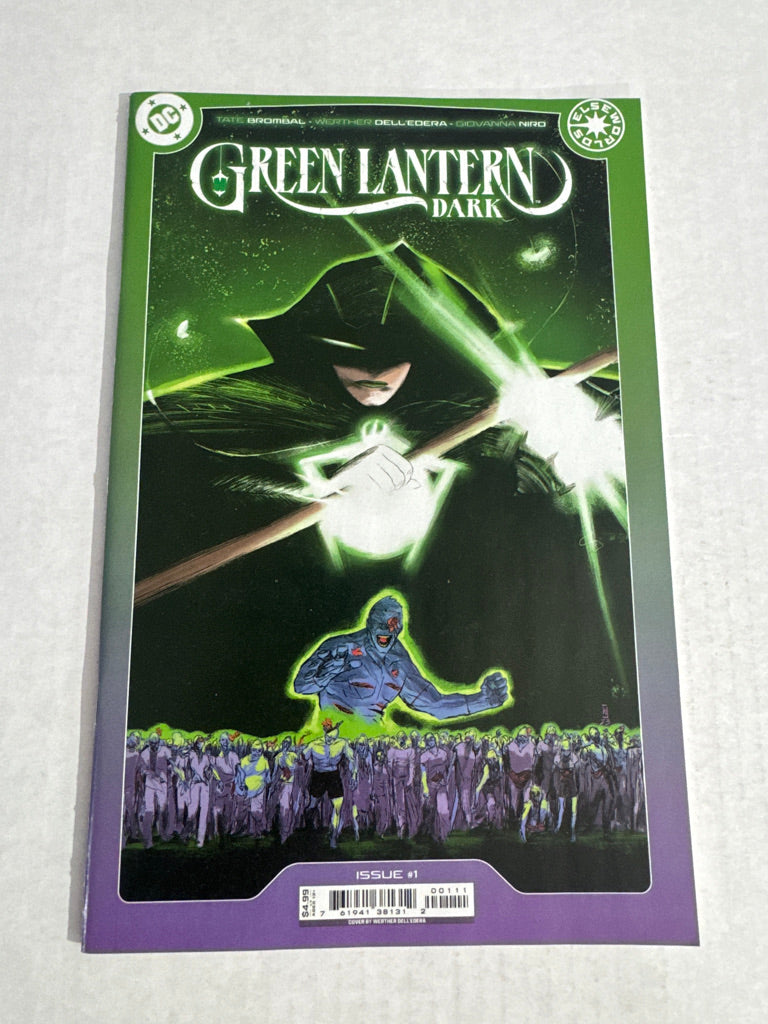GREEN LANTERN DARk #1 NM Werther Dell'Edera Cover