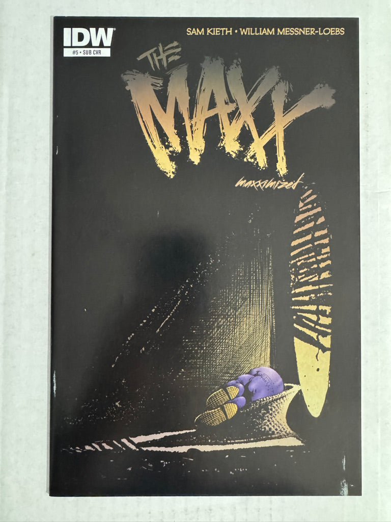 THE MAXX MAXXIMIZED #5 VF+ Sam Kieth Cover SUB Variant