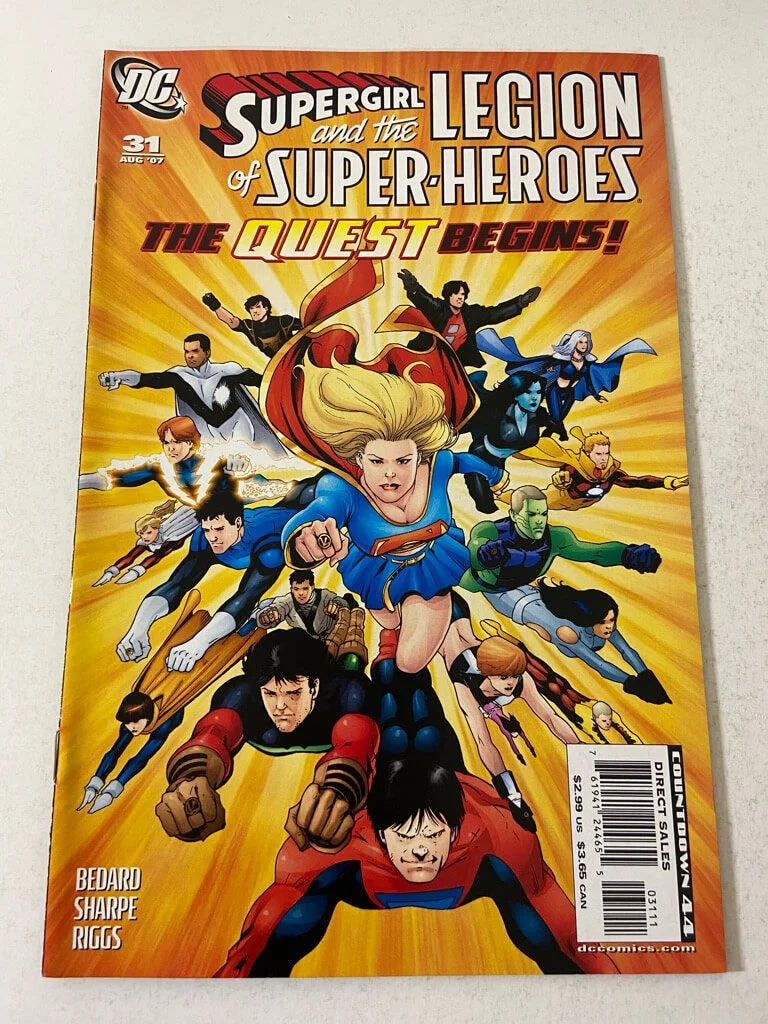 SUPERGIRL AND THE LEGION OF SUPER-HEROES #31 VF/NM