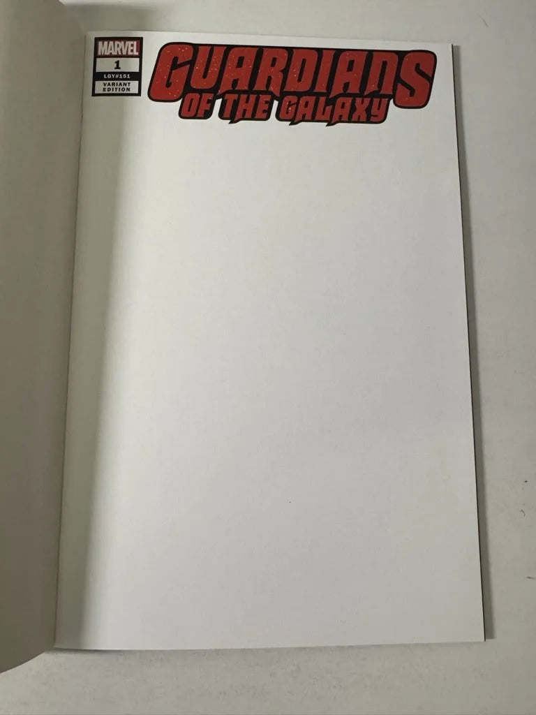 GUARIANS OF THE GALAXY #1 Vol 6 NM Blank Variant 1ST APPEARANCE